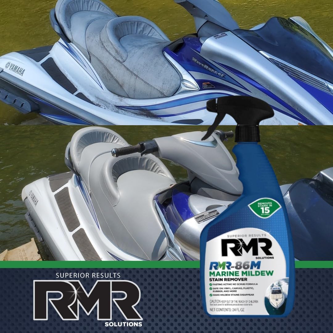 RMR-86M 24 Fl OZ, Marine Mold Stain and Mildew Stain Remover - Scrub Free Formula, Multi-Surface Cleaner for Boats