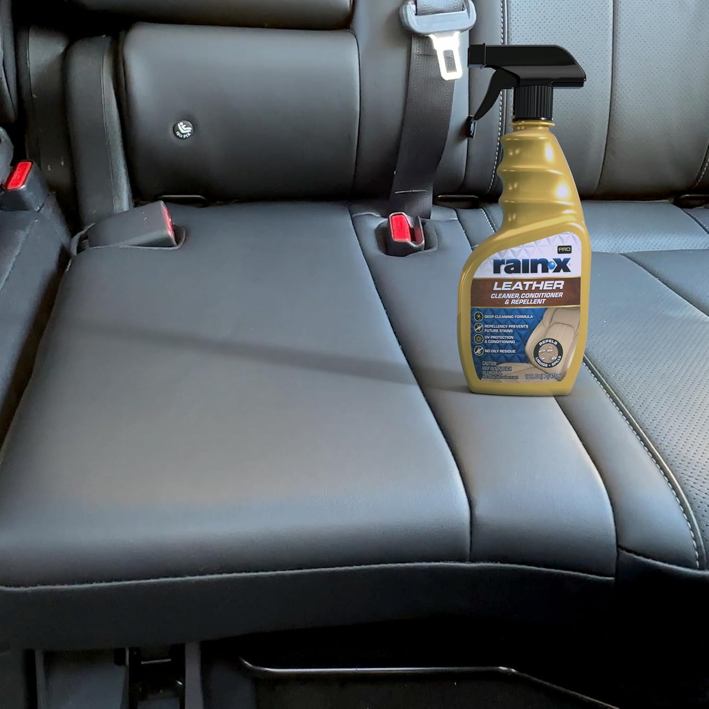 Rain-X 620234SRP Carpet & Upholstery Cleaner Repellent for Car Interiors & More, Cleans + Repels Spills while Preventing Stains, Fresh Scent 16 Fl Oz.