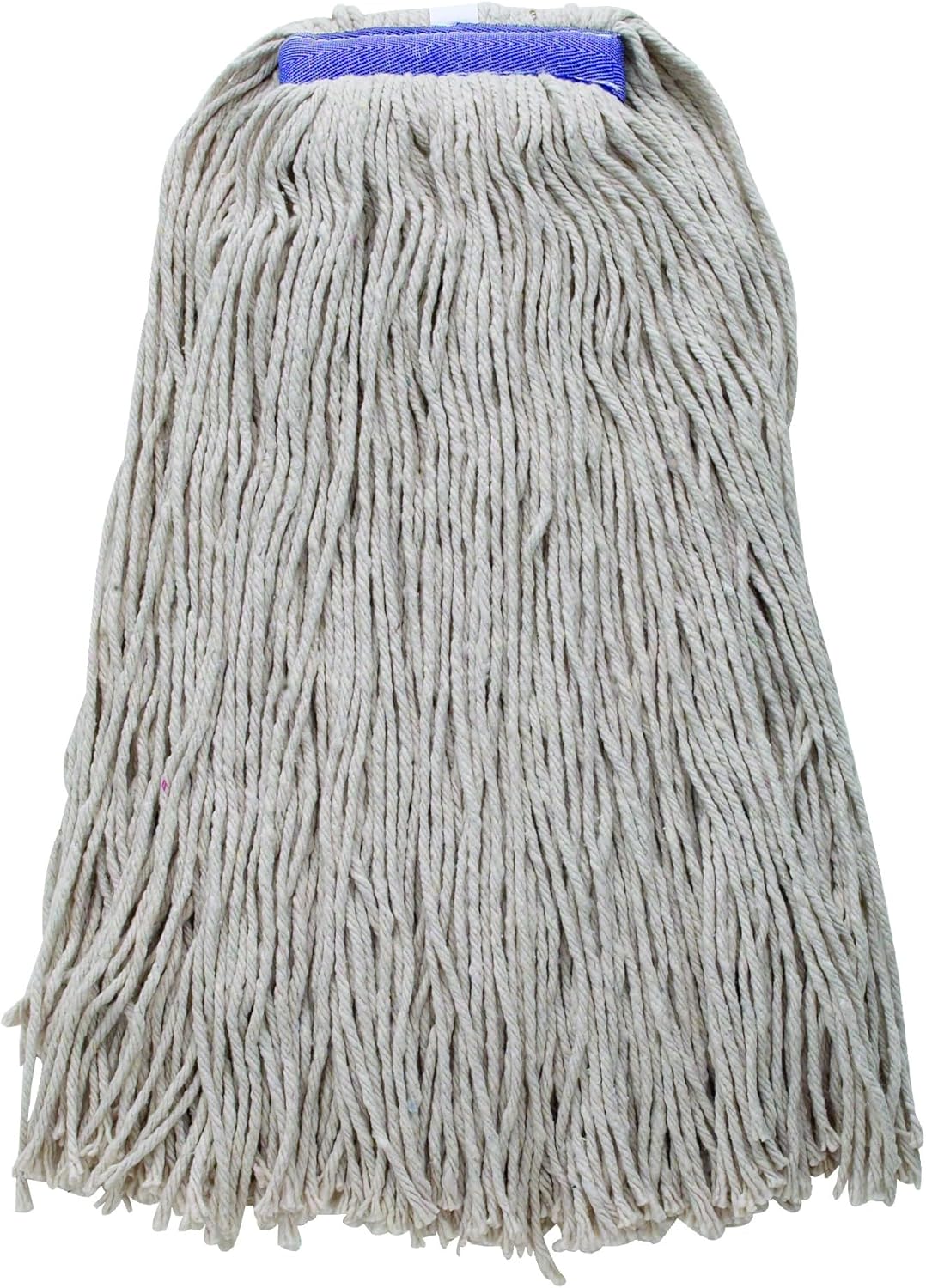 Winco Poly-Cotton Blend Commercial Mop Head, Cut End, 24 Ounce, White