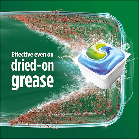 Fairy All-In-1 Original Dishwasher Tablets Bulk 70 Tablets, Effective Even On Dried-On Grease