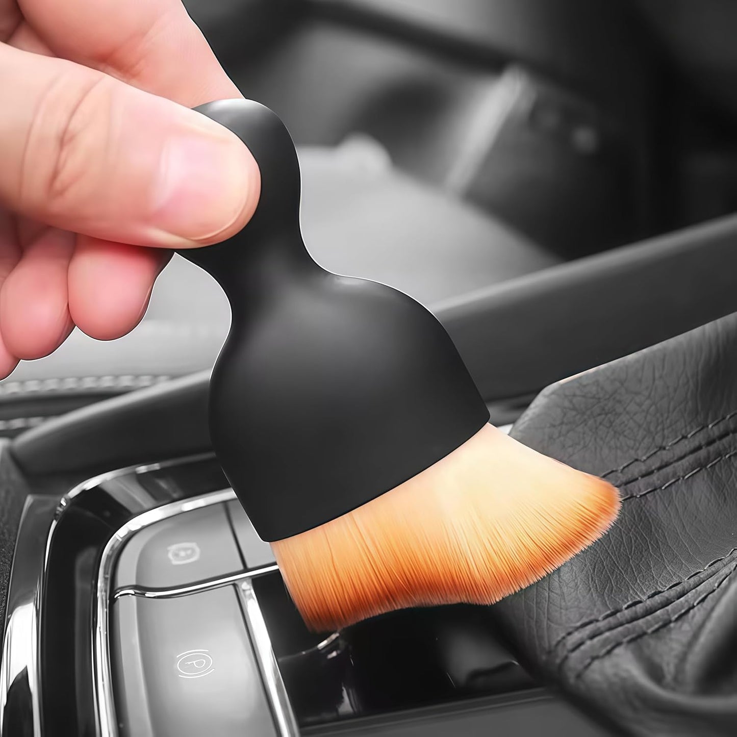 10pcs Auto Car Detailing Brush Set,Professional dusting Brush Suitable for Interior and Exterior car Decoration,Dust Removal and Cleaning Tools