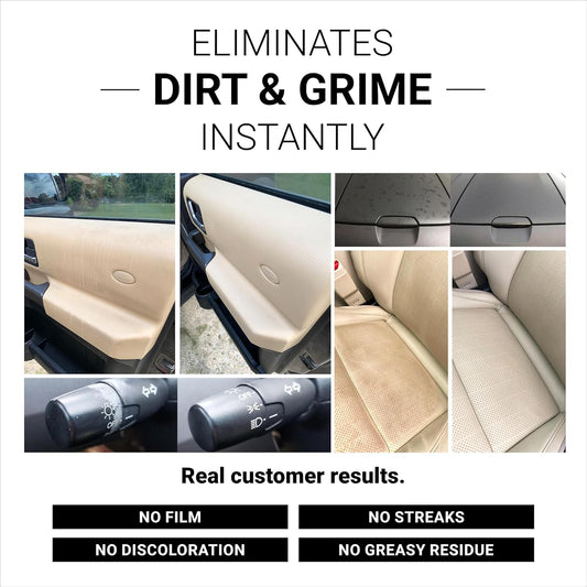 CAR GUYS Super Cleaner | Effective Car Interior Cleaner | Leather Car Seat Cleaner | Stain Remover for Carpet, Upholstery, Fabric, and Much More! | 18 Oz Kit with Microfiber Towel