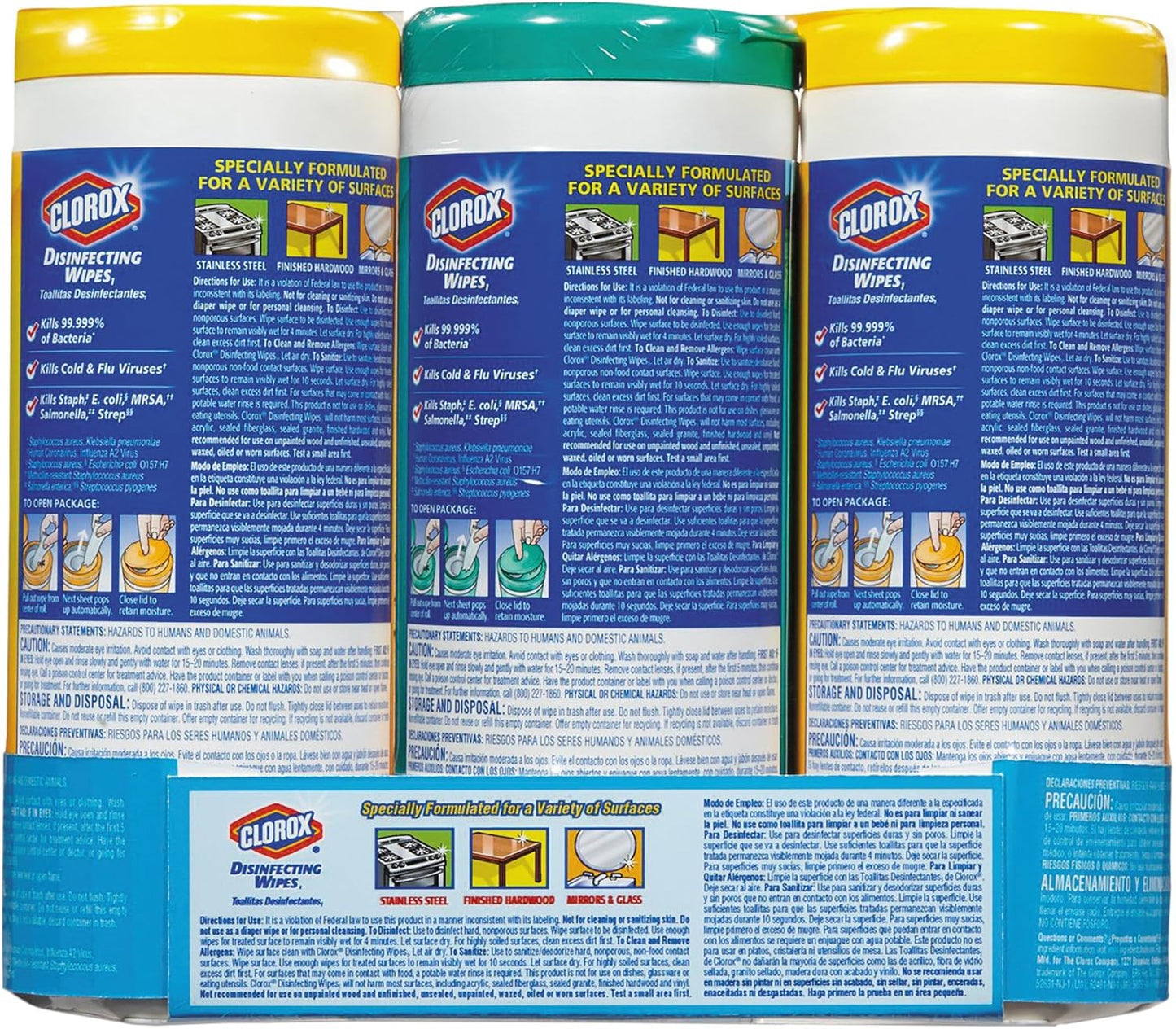 3pk 35ct Disinfect Wipes