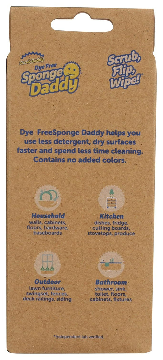 Dye Free Sponge Daddy 3 Count, 3 CT