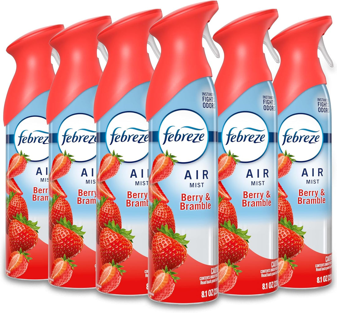 Febreze Air Mist, Air Freshener Spray, Odor Fighting Room Spray, Deodorizer for Home Bathroom Kitchen Office Apartment Dorm R