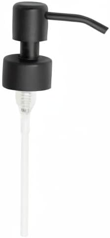 Kapitan Soap Dispenser Pump Head Replacement Spare for Standard 28/400 (26 mm - 28mm / 1.02 in-1.10 in) Neck Size, Stainless Steel Brushed Finish