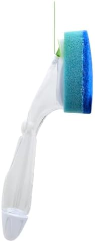 Scotch-Brite Non-Scratch Dishwand Kit, Includes 1 Wand & 8 Refill Pads, Keep Hands Out of the Mess, Blue