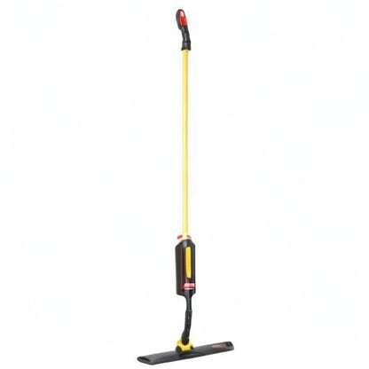 Rubbermaid Commercial Products Pulse Microfiber Light Commercial Spray Mop System, Cleans up to 850 Square Feet, Black, Floor Cleaning for Kitchen/Lobby/Bathroom
