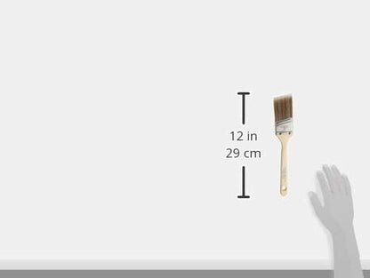 Pro Grade 2 Inch Angled Paint Brush (3 Pack) – Professional Angle Sash Brushes for Cutting in Trim, Walls, Cabinets & Detail Work – Works with Latex & Oil-Based Paint