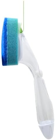Scotch-Brite Non-Scratch Dishwand Kit, Includes 1 Wand & 8 Refill Pads, Keep Hands Out of the Mess, Blue