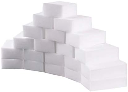 Fydun 20Pcs Lot Multi, Functional Al Sponge Eraser Sponges Melamine Froth Cleaner Made of Eco Ls Without Detergent Suitable for Sink Bathroom Refrigerator Range Hood (931)