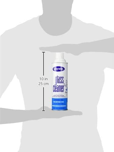 Sprayway Glass Cleaner Aerosol Spray Clean Fresh Scent