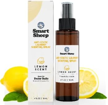 Anti-Static Laundry Scenting Spray with Essential Oils (Lavender, Lemon, Orange) (Lavender)