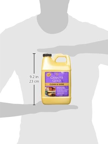 Granite Gold Clean and Shine Spray-Streak-Free Deep Cleaning & Polishing of Granite, Marble, Quartz, 24 Fl Oz (Pack of 1)
