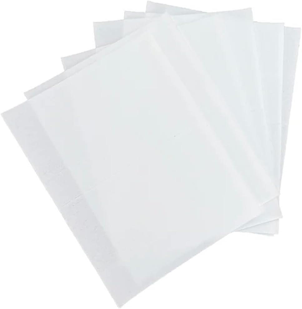 Dishwasher Detergent Sheets, Unscented Dishwashing Detergent, Dishwasher Pods Alternative, Double Cleaning Formula, Condensed, Concentrated, Large Size, 60 Loads Count, 30 Sheets, White