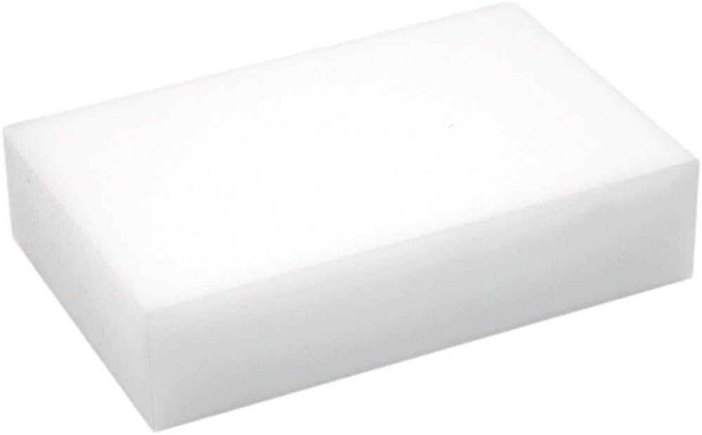 Melamine Foam Cleaning Sponges Multi-Purpose Eraser Sponge for Kitchen Bathroom Household Cleaning Stain Removal No Chemical Required Durable Magic Cleaning Pads 10x7x3cm White