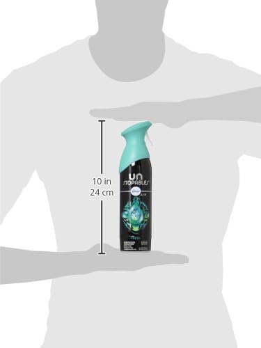 Febreze Air Mist Air Freshener Spray, Odor-Fighting Room Spray, Air Fresheners for Home and Bathroom and Kitchen, Aerosol Can, Unstopables Fresh Scent, Multicolor, 8.8oz (Pack of 3)