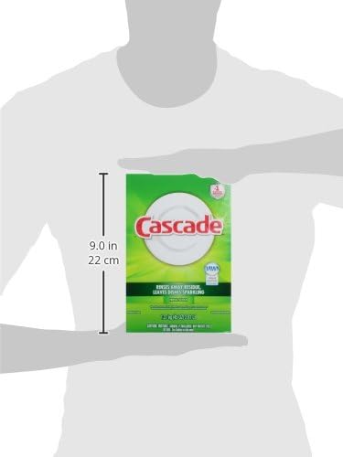 Cascade Dishwasher Detergent - Powder - 60 Oz (3.75 Lb) - 1/ Each - White
