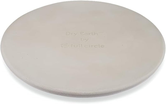 Full Circle Refill Component - Dry Earth Disk for Royal Plunge Toilet Plunger, Instant-Dry Construction for Mold & Mildew Prevention