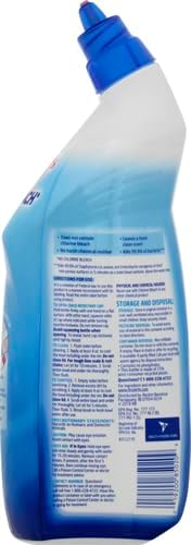 Lysol Toilet Bowl Cleaner Gel, for Cleaning and Disinfecting, Bleach Free, Ocean Fresh Scent, 24oz