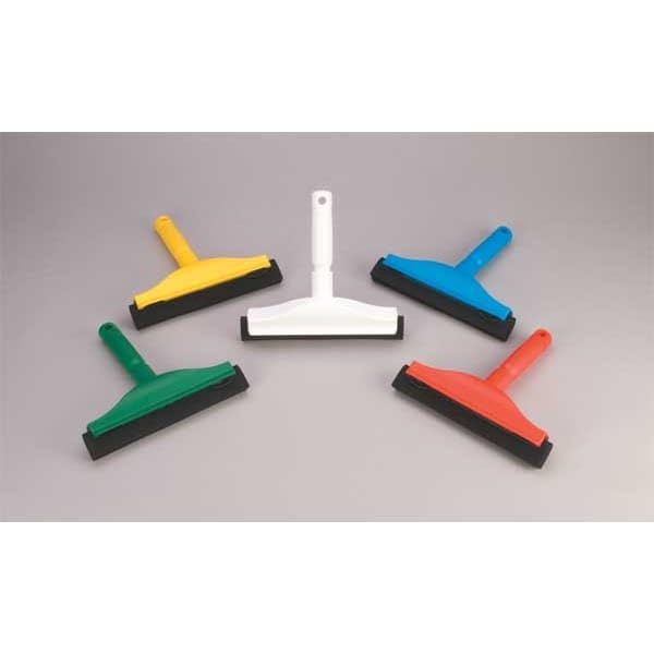 Vikan 77515 Squeegee,Fixed Head,Bench,10",PP/RB,White