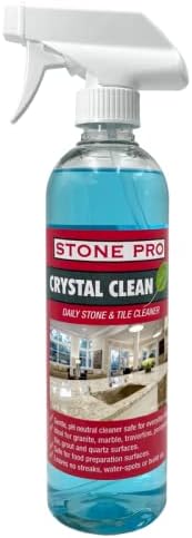 Stone Pro Crystal Clean - Surface Cleaner & Sealer, Ready to Use 32 oz.