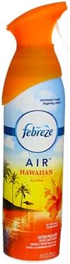 Febreze Air Mist Air Freshener Spray, Odor-Fighting Room Spray, Air Fresheners for Home and Bathroom and Kitchen, Aerosol Can, Mountain Scent, Purple, 8.8oz (Pack of 3)