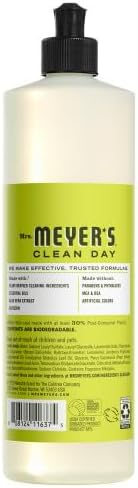 Mrs. MEYER'S Kitchen Set, Dish Soap, Hand Soap, and Multi-Surface Cleaner, 3 CT (Snowdrop)