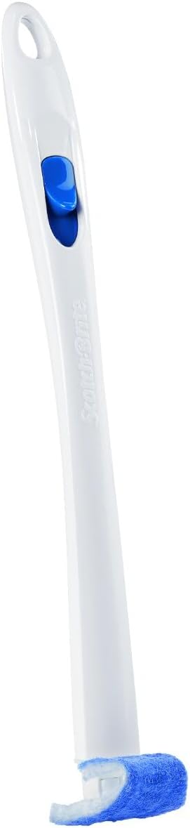 Scotch-Brite Disposable Toilet Scrubber Refills – 10 Count Refill Pads (Bleach-Free Cleaning with Pumice, Fits Scotch-Brite Toilet Scrubber System)