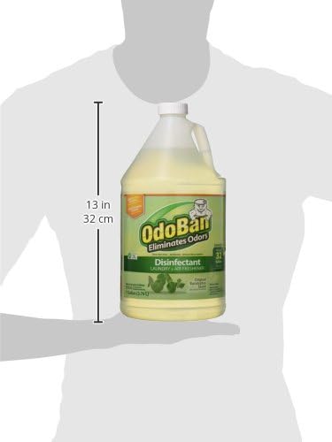 OdoBan Professional Disinfectant and Odor Eliminator Concentrate, Made in the USA, Lavender Scent, 2-Pack, 1 Gallon Each