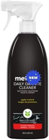 M.e.t.h.o.d Daily Granite Cleaner, Apple Orchard Scent, Streak-Free for Marble and Sealed Stone, 28 fl oz Spray Bottle, 1 pack