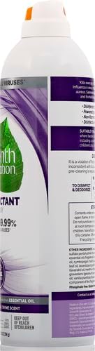 Seventh Generation Disinfecting Spray Cleaner Eucalyptus and Thyme Disinfectant 13.9 oz, Pack of 8