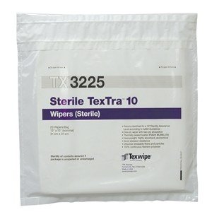 Texwipe TX3210 Dry Wipes; 12" x 12", 500/cs