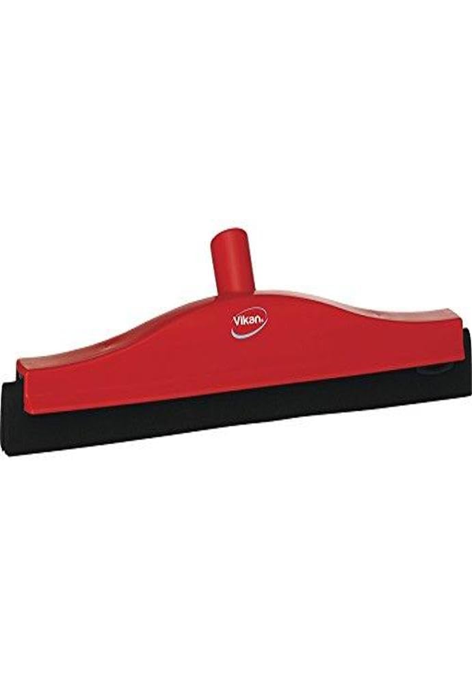 Vikan 77515 Squeegee,Fixed Head,Bench,10",PP/RB,White