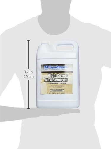 Lundmark High Power Wax Remover, Commercial Strength Floor Wax Stripper, 32-Ounce, 3204F32-6, Clear (LUN-3204F32-6)