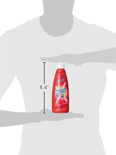 Zout Laundry Stain Remover, Triple Enzyme Formula for Blood, Tomato Sauce, & Oil Stains, Made in USA, 12 Ounce Squeeze Bottle with Flip Top Cap