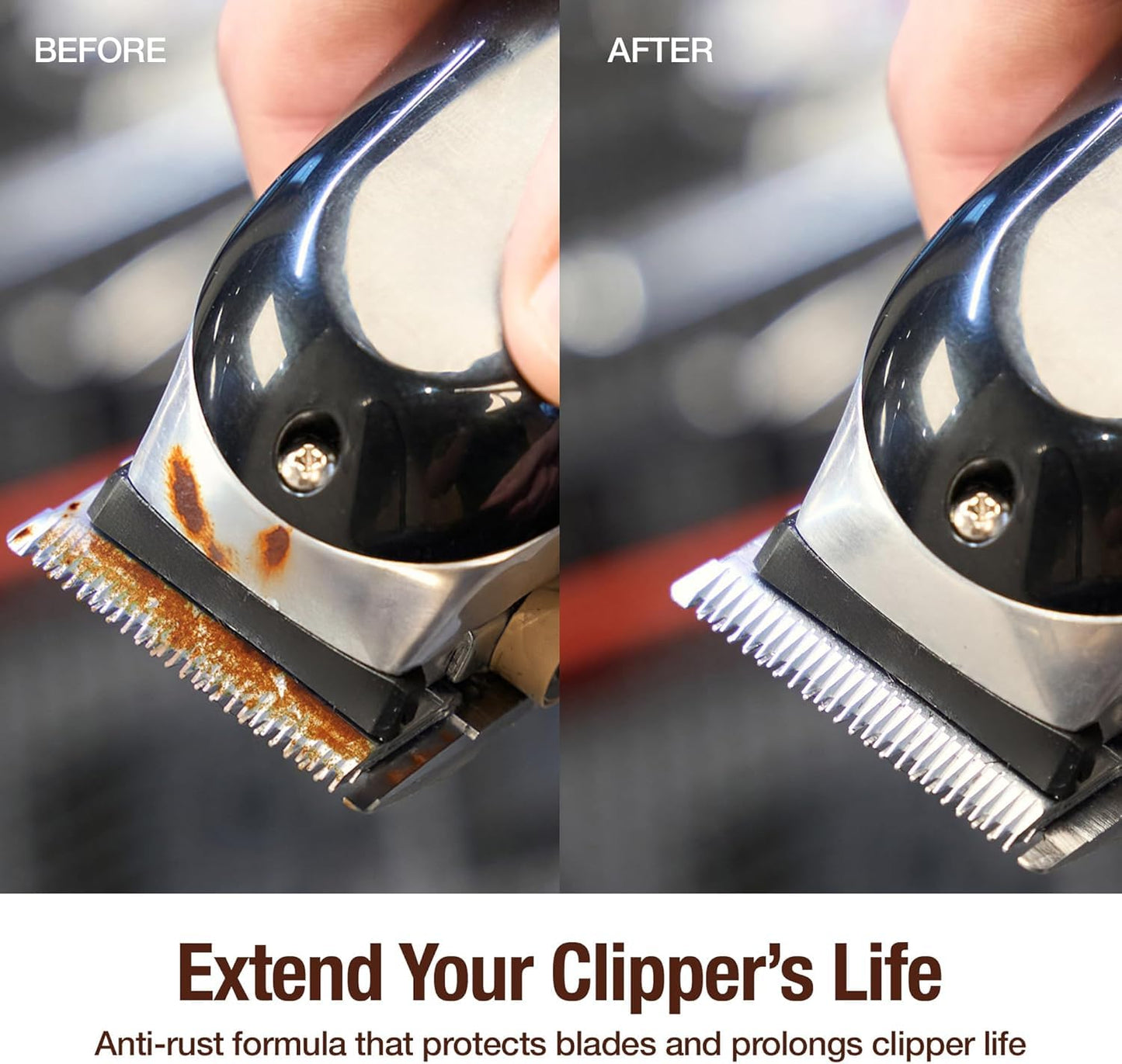 5-in-1 Clipper Disinfectant Spray 15oz, 1 Pack | Cleans, Lubricates, Cools, Prevents Rust & Disinfects | Professional Clipper Spray for Barbers, Stylists & Pet Groomers | Made by BARBICIDE