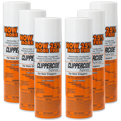 5-in-1 Clipper Disinfectant Spray 15oz, 1 Pack | Cleans, Lubricates, Cools, Prevents Rust & Disinfects | Professional Clipper Spray for Barbers, Stylists & Pet Groomers | Made by BARBICIDE