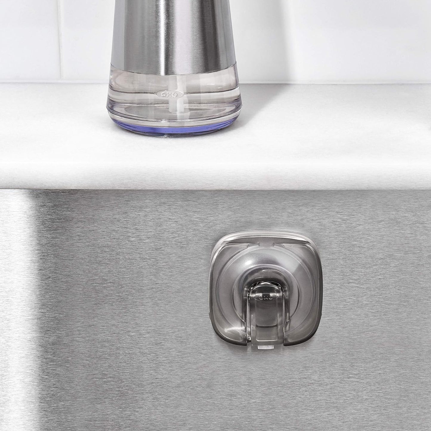 Good Grips Stronghold Suction Sinkware Organizer - Gray, One Size
