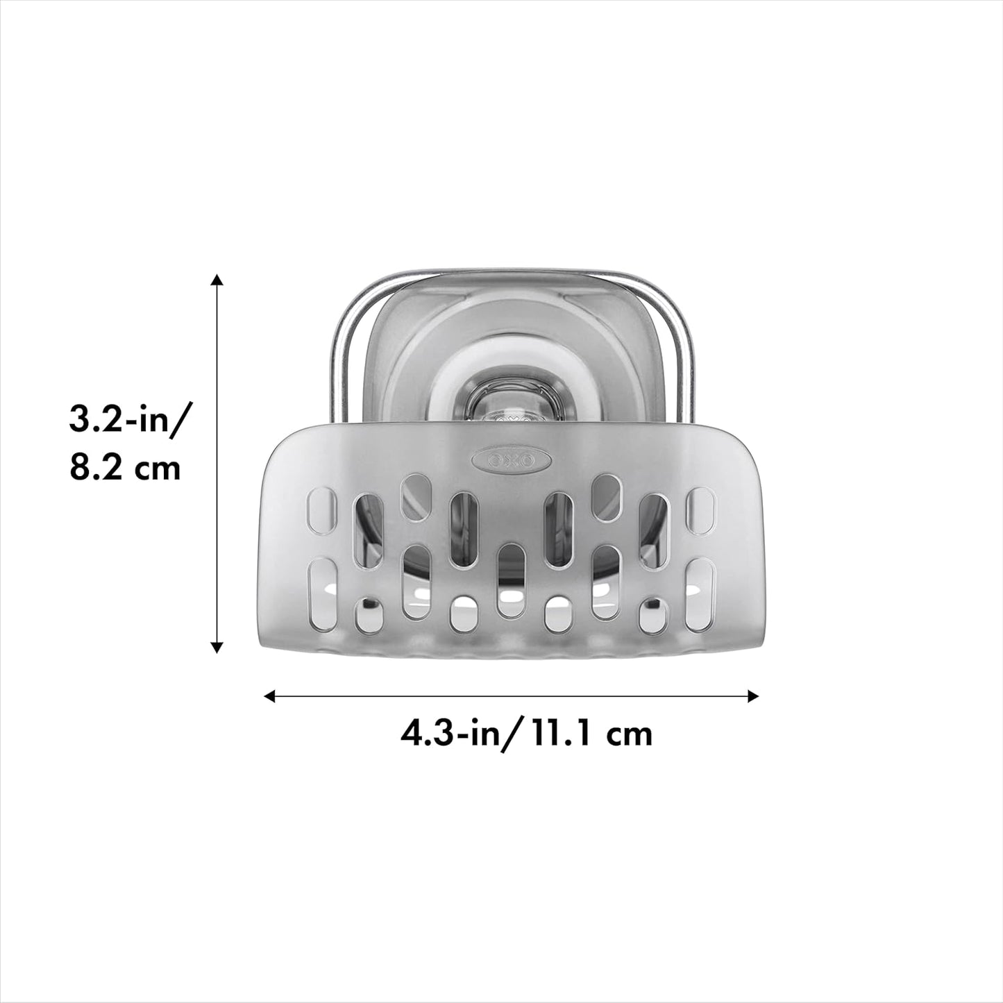 Good Grips Stronghold Suction Sinkware Organizer - Gray, One Size