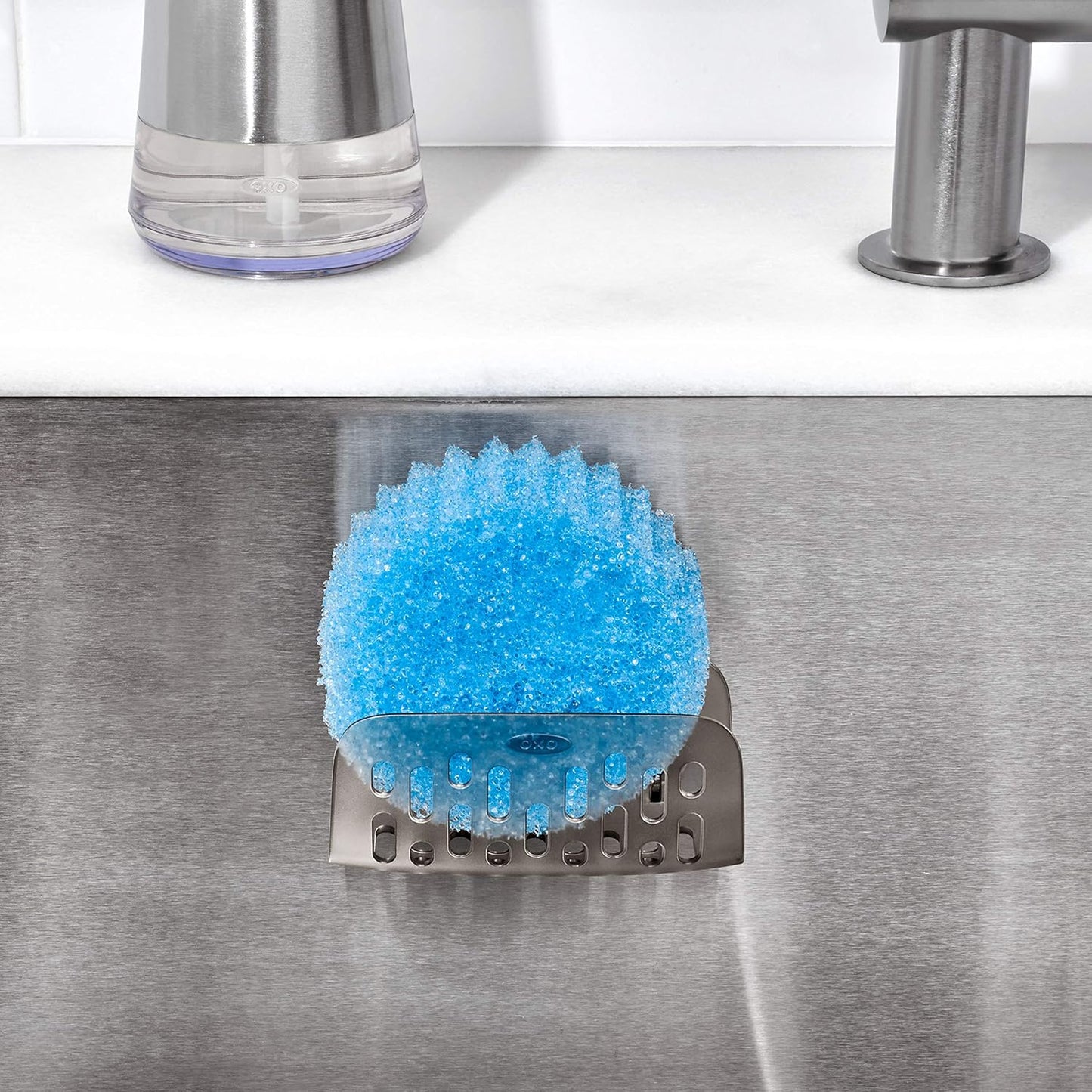 Good Grips Stronghold Suction Sinkware Organizer - Gray, One Size