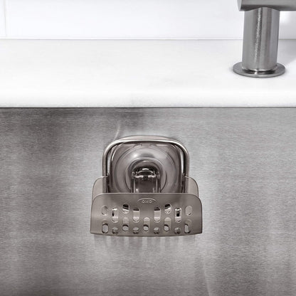 Good Grips Stronghold Suction Sinkware Organizer - Gray, One Size