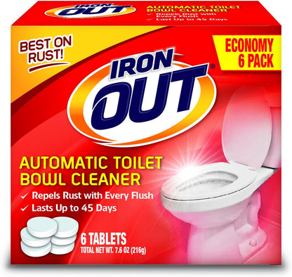 Automatic Toilet Bowl Cleaner Tablets, 12 Tablets