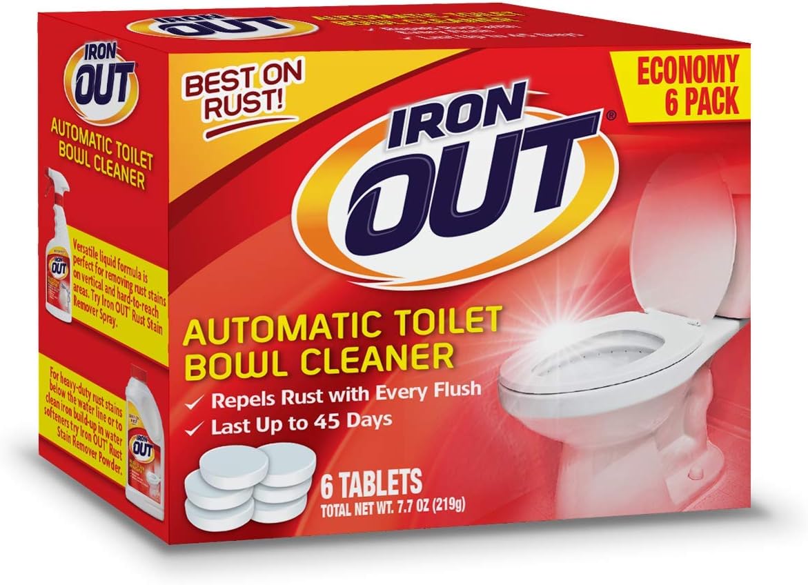 Automatic Toilet Bowl Cleaner Tablets, 12 Tablets