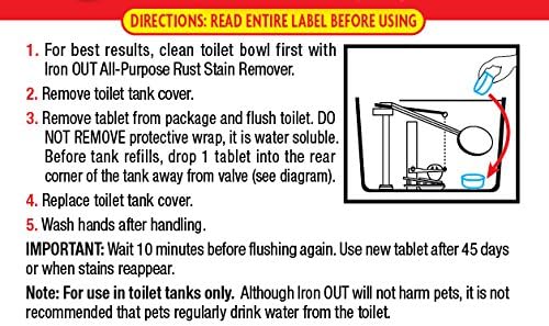 Automatic Toilet Bowl Cleaner Tablets, 12 Tablets