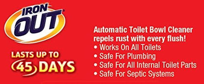 Automatic Toilet Bowl Cleaner Tablets, 12 Tablets