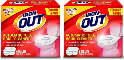 Automatic Toilet Bowl Cleaner Tablets, 12 Tablets