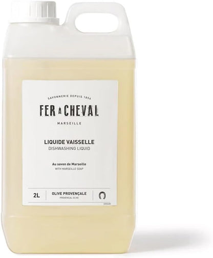 Fer à Cheval Marseille Dishwashing Soap, Olive Oil Based, Made in France - Liquid Dishwashing Soap, 500 ml/16.9 fl oz