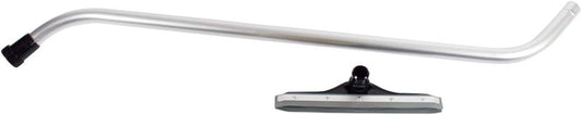 Cen-Tec Systems 94896 Wet/Dry Squeegee Vacuum Attachment with 1-Piece S-Wand, Aluminum
