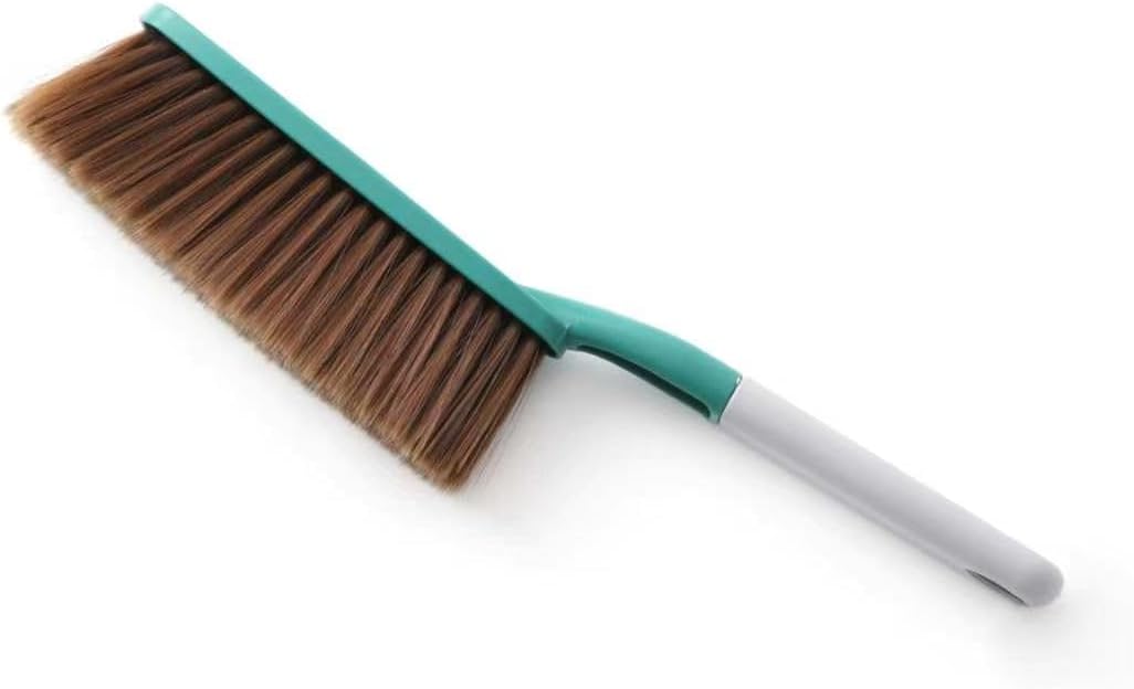 3 Pack 15" Hand Broom Brush,Soft Bristle Cleaning Brush,Crumb Debris Sweeping Brush,Dusting Brush,Comfort for Bed Car Couch Desk Sofa Furniture Clothes,Small Particles Hair Remover(3color)